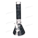 Skull Decal Beaker 14inch - BLACK