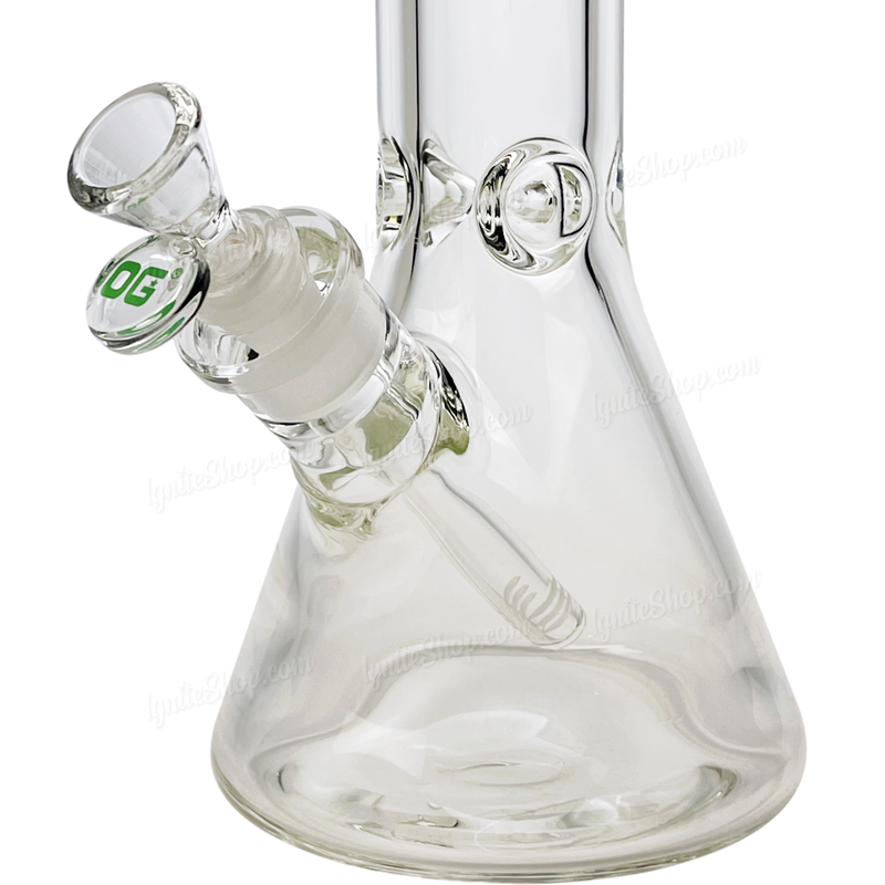 OG Original Glass Bowl with Thick Round Handle 14mm Joint - GREEN