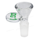 OG Original Glass Bowl with Thick Round Handle 14mm Joint - GREEN