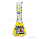 CHEECH Glass 12inches SMOKEY CAMPER DECAL BEAKER - CH298