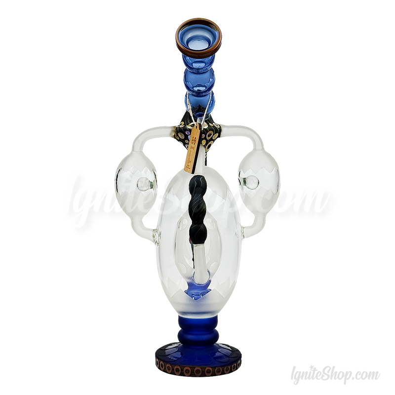 CHEECH Glass 14.5inches ROOSTER IN A EGG - CHE312