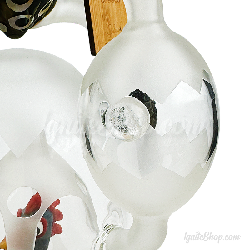 CHEECH Glass 14.5inches ROOSTER IN A EGG - CHE312