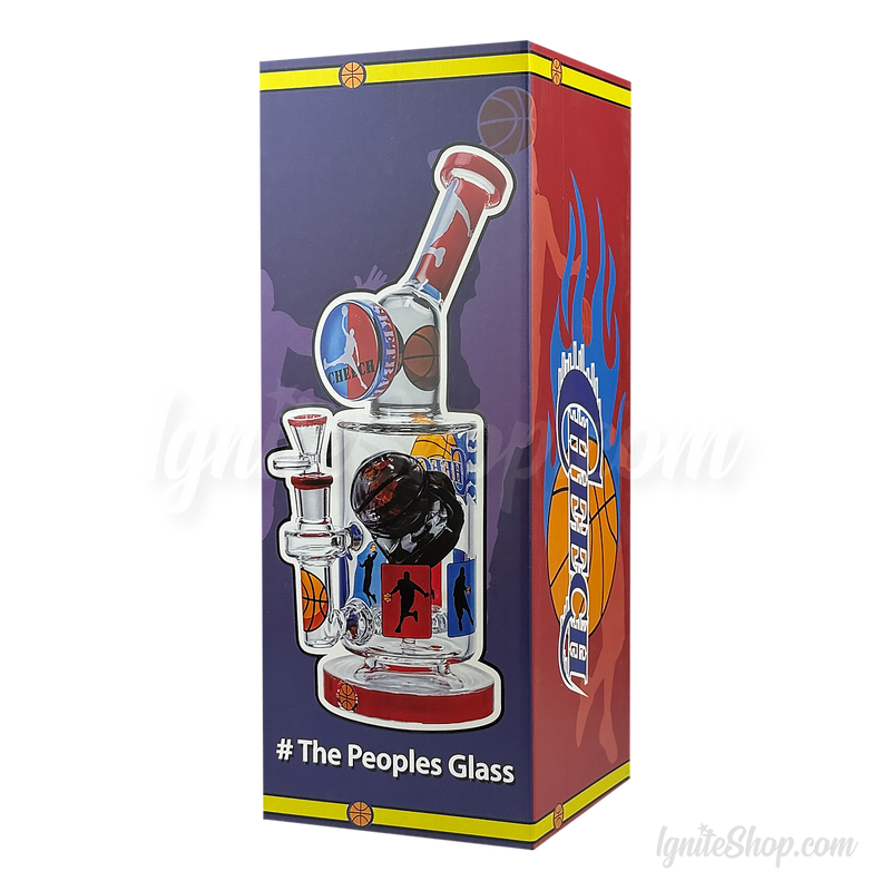 CHEECH Glass 12inches DUNKED-OUT DRIP WATERPIPE - CHE360