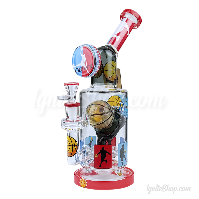 CHEECH Glass 12inches DUNKED-OUT DRIP WATERPIPE - CHE360