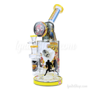 CHEECH Glass 12inches SMOKEY BREAKAWAY BLAZE WATERPIPE - CHE362