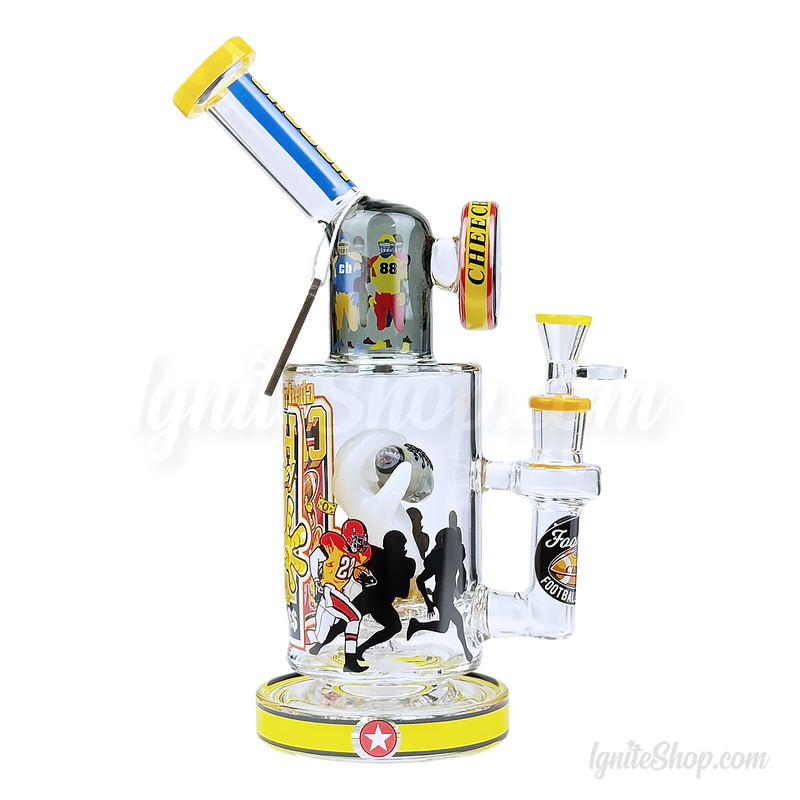 CHEECH Glass 12inches SMOKEY BREAKAWAY BLAZE WATERPIPE - CHE362