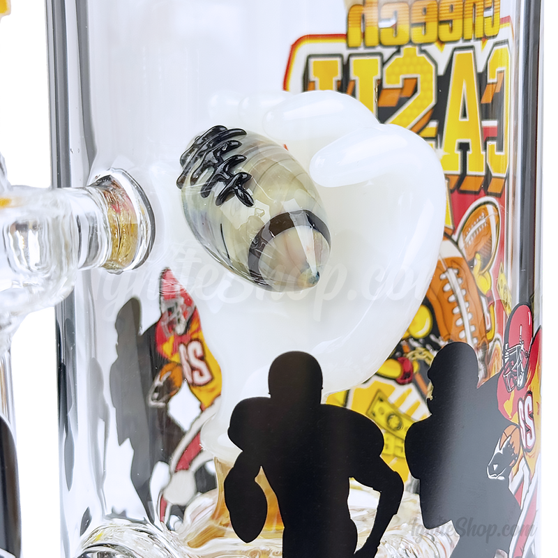 CHEECH Glass 12inches SMOKEY BREAKAWAY BLAZE WATERPIPE - CHE362