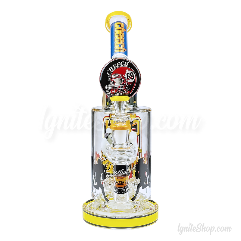 CHEECH Glass 12inches SMOKEY BREAKAWAY BLAZE WATERPIPE - CHE362