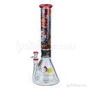 CHEECH Glass 15inches DICE-THEMED VIBRANT CASINO BEAKER - CHE375