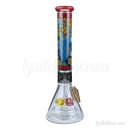 CHEECH Glass 15inches DICE-THEMED VIBRANT CASINO BEAKER - CHE375