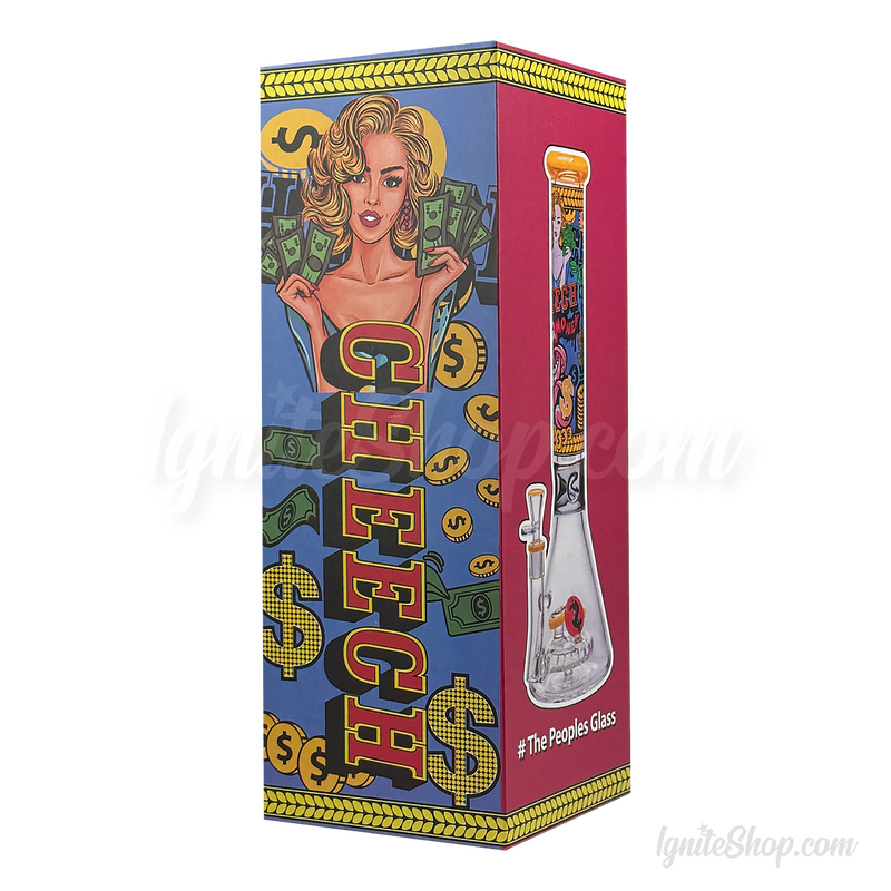 CHEECH Glass 15inches CASH-OUT BEAKER - CHE376