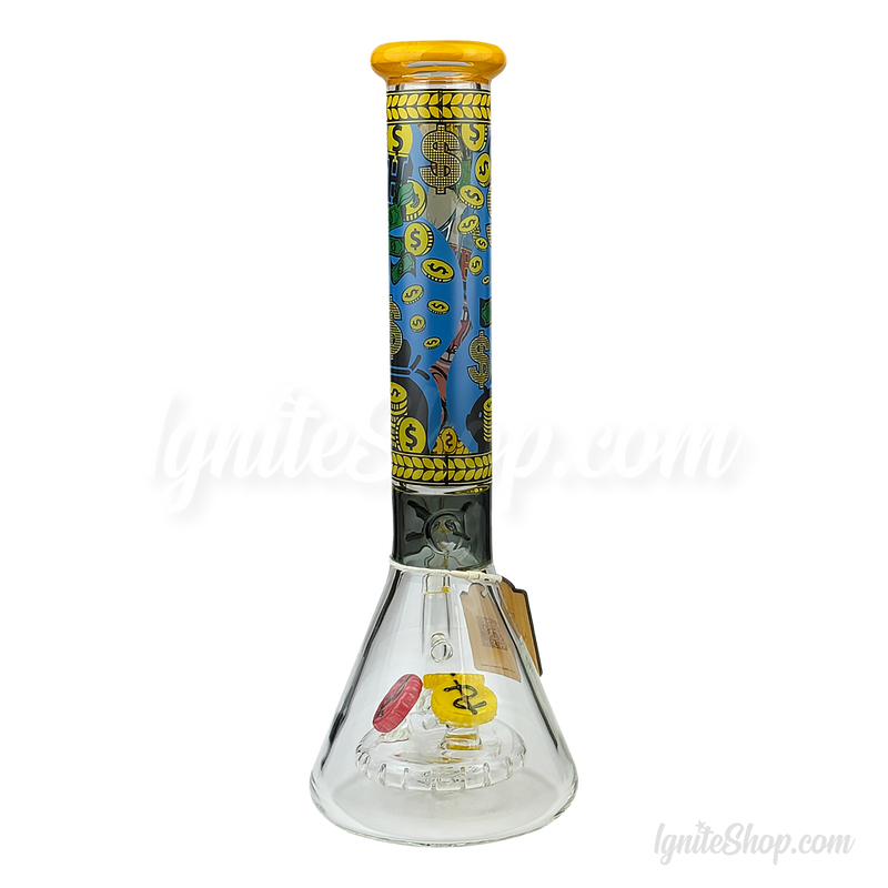 CHEECH Glass 15inches CASH-OUT BEAKER - CHE376