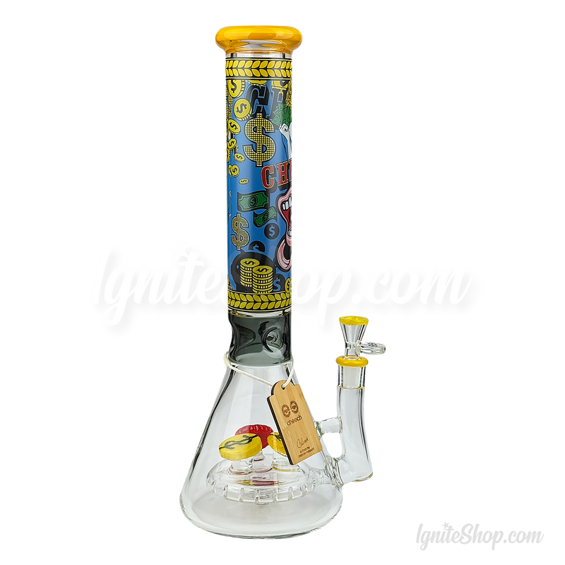 CHEECH Glass 15inches CASH-OUT BEAKER - CHE376