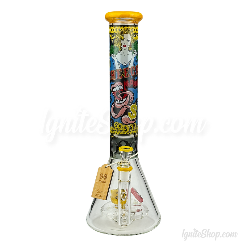 CHEECH Glass 15inches CASH-OUT BEAKER - CHE376