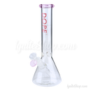 DOPE Glass 10" Simple Logo Beaker
