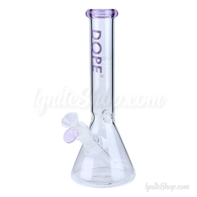 DOPE Glass 10" Simple Logo Beaker