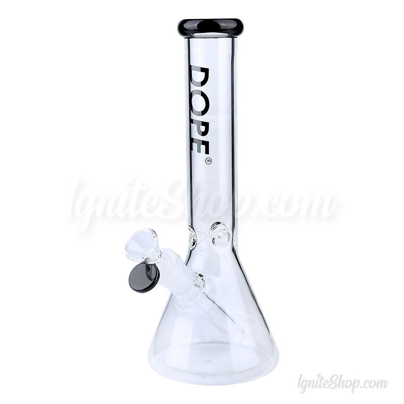 DOPE Glass 10" Simple Logo Beaker