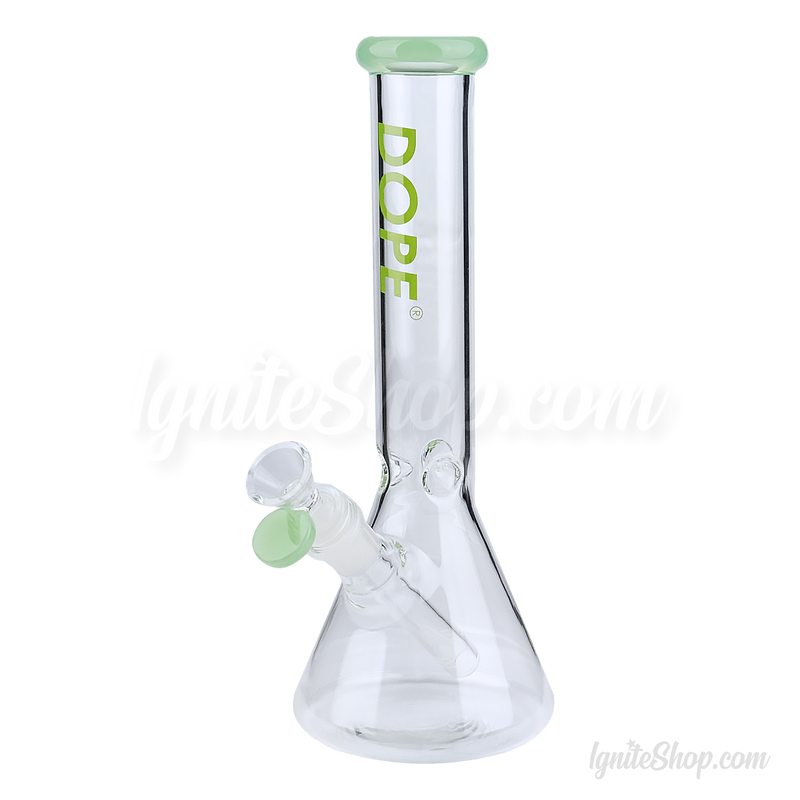 DOPE Glass 10" Simple Logo Beaker