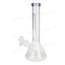 Simple Colored Logo Beaker 10inches FG103804N - PURPLE