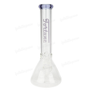 Simple Colored Logo Beaker 10inches FG103804N - PURPLE