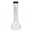 Simple Colored Logo Beaker 10inches FG103804N - TEAL