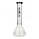 Simple Colored Logo Beaker 10inches FG103804N - TRANS BLACK