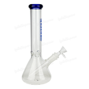 Simple Colored Logo Beaker 10inches FG103804N - BLUE