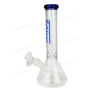 Simple Colored Logo Beaker 10inches FG103804N - BLUE