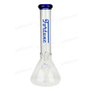 Simple Colored Logo Beaker 10inches FG103804N - BLUE