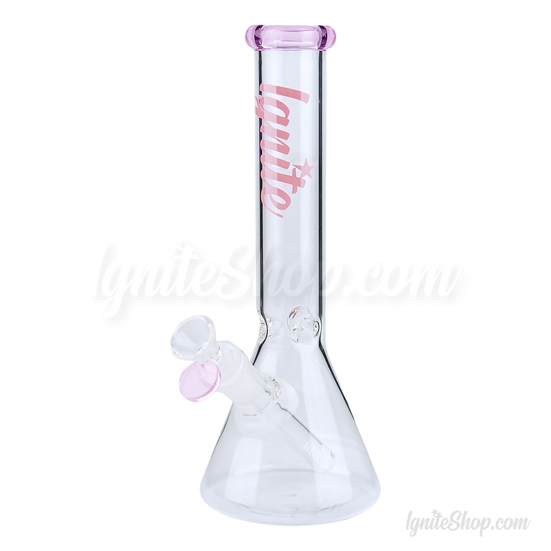 Ignite Glass 10" Simple Logo Beaker