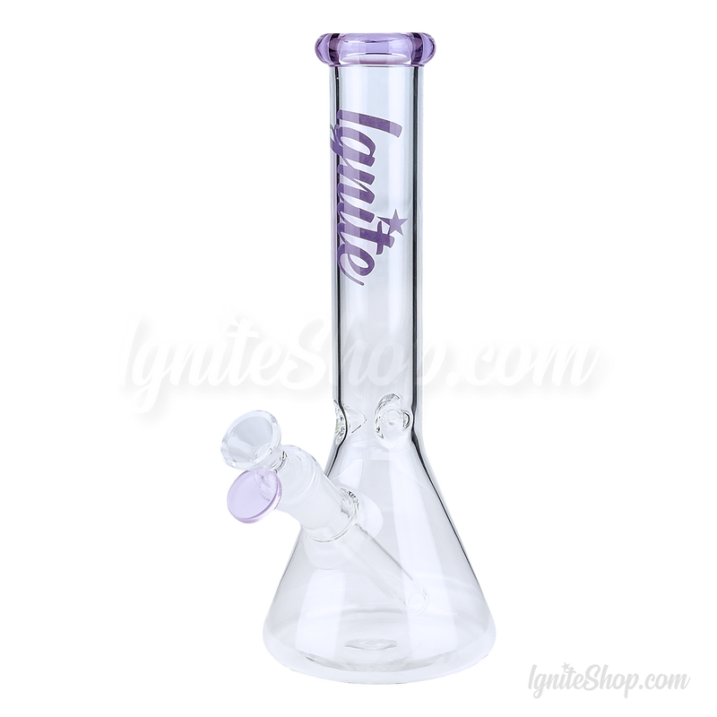 Ignite Glass 10" Simple Logo Beaker
