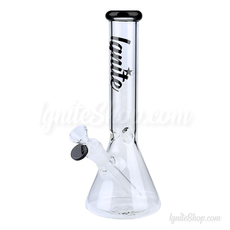 Ignite Glass 10" Simple Logo Beaker