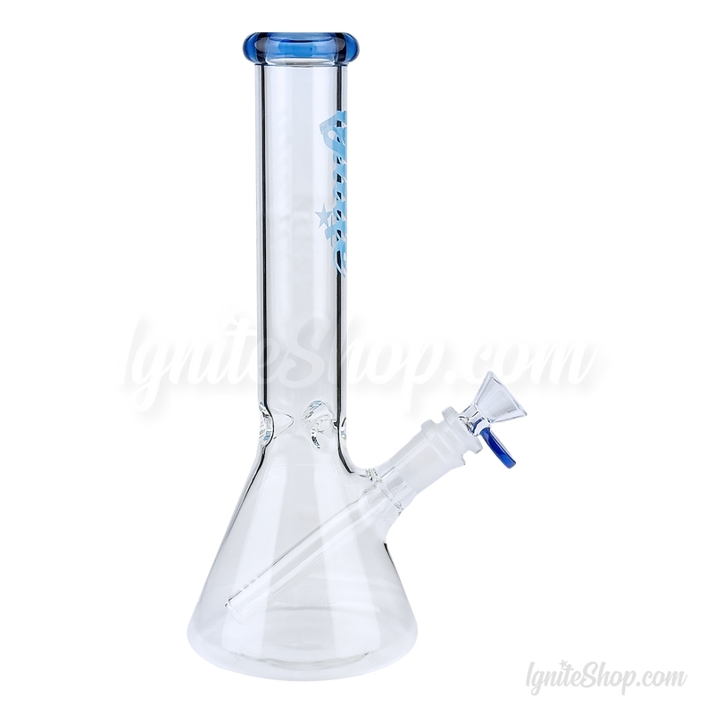 Ignite Glass 10" Simple Logo Beaker