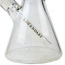 Legendary Glass Sandblast Beaker 16inches LG259 - TRANS BLACK