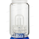 Legendary Glass Showerhead Perc. Beaker 17inches LG340A - BLUE