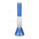 Legendary Glass Showerhead Perc. Beaker 17inches LG340A - BLUE