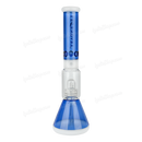Legendary Glass Showerhead Perc. Beaker 17inches LG340A - BLUE
