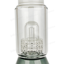 Legendary Glass Showerhead Perc. Beaker 17inches LG340A - TRANS BLACK