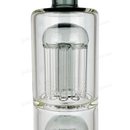 Legendary Glass Triple Tree Perc. 18inches 7mm LG340 - TRANS BLACK