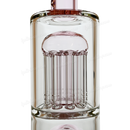 Legendary Glass Triple Tree Perc. 18inches 7mm LG340 - PINK