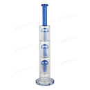 Legendary Glass Triple Tree Perc. 18inches 7mm LG340 - BLUE
