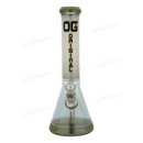 OG Original Glass Metallic Color Beaker 14inches - BLACK