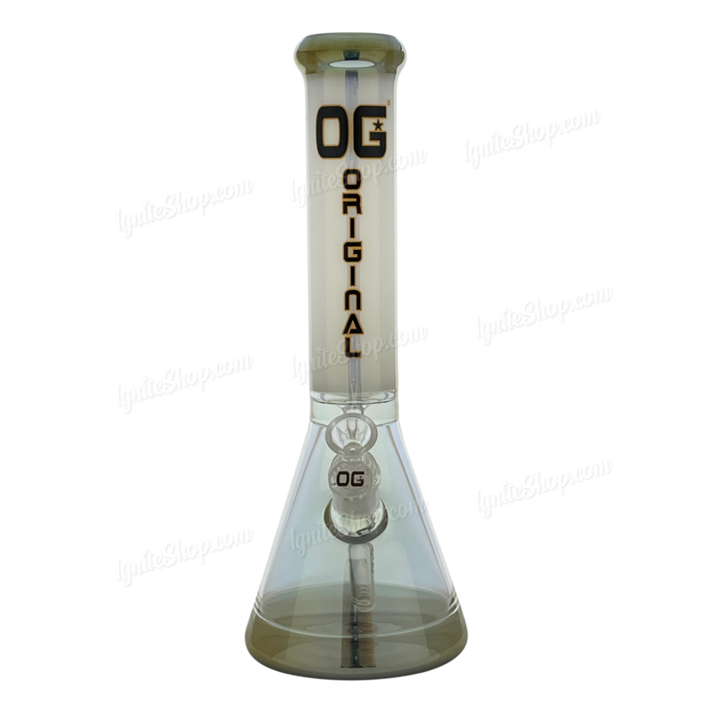 OG Original Glass Metallic Color Beaker 14inches - BLACK