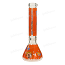 OG Original Glass Rick & Morty Decal Beaker 14inches 7mm - ORANGE