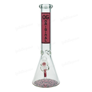 OG Original Glass 14inches Decal Beaker OG590 - PINK
