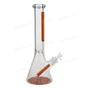 OG Original Glass 14inches Decal Beaker OG590 - ORANGE
