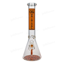 OG Original Glass 14inches Decal Beaker OG590 - ORANGE