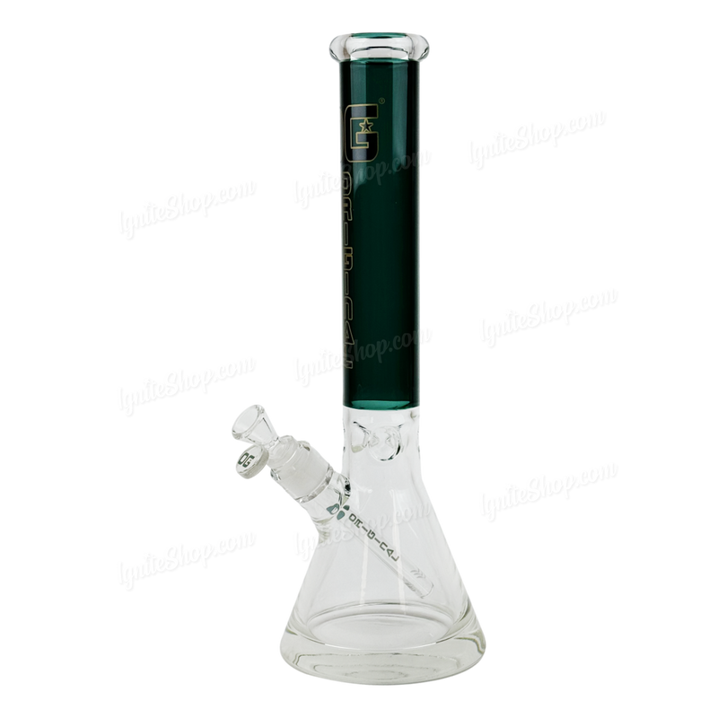 OG Original Glass 10mm Base 16Inches Beaker OG639 - TEAL