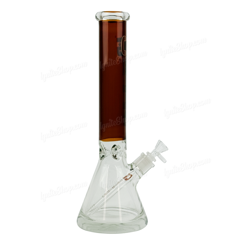 OG Original Glass 10mm Base 16Inches Beaker OG639 - AMBER