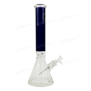 OG Original Glass 10mm Base 16Inches Beaker OG639 - BLUE BLACK